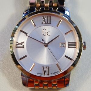 【送料無料】腕時計　ウォッチ　コレクションスイスクオーツムーブメントバッテリーguess gc collection quartz bicolor reloj hombre swiss movement nueva batera funciona