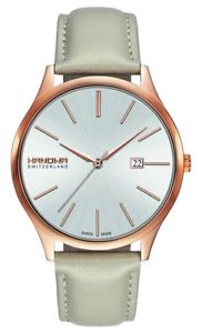 【送料無料】腕時計　ウォッチ　アラームアナログベージュhanowa reloj hombre pure 1640750900114 analgico de cuero beige