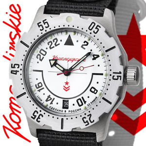 【送料無料】腕時計　ウォッチ　ヴォストーククロックロシアvostok 2431 komandirskie 24 horas reloj mecnico automtico militruhr rusia 32,980円