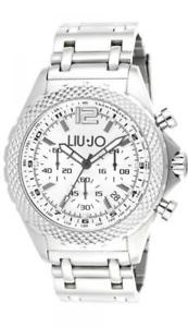 【送料無料】腕時計　ウォッチ　リュジョダービークロノorologio uomo liu jo luxury derby tlj833 chrono bracciale acciaio oversize