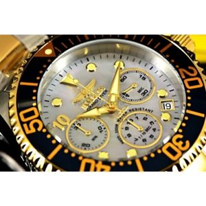 【送料無料】腕時計　ウォッチ　グランドプロダイバークロノグラフトーンアラーム22038 invicta grand pro diver 47mm dos tonos crongrafo esfera ss reloj de