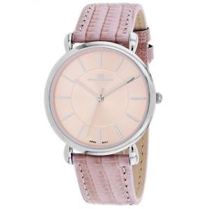 【送料無料】腕時計　ウォッチ　ステンレスクォーツピンクレザーアラームoceanaut mujer alma cuarzo acero inoxidable cuero rosa reloj oc2211｜hokushin