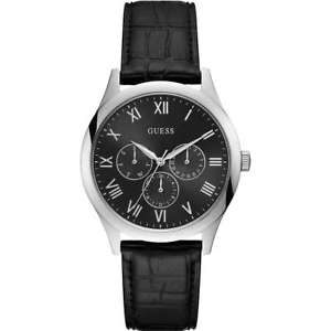 【送料無料】腕時計　ウォッチ　ワトソンペレorologio guess watson w1130g2 watch pelle nera uomo multifunzione 40 mm nero 23,416円