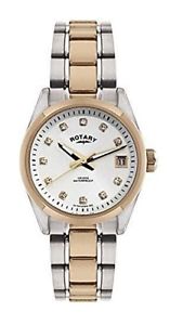 【送料無料】腕時計　ウォッチ　ロータリートーンステンレススチールブレスレット￥ポンドladies rotary two tone stainless steel bracelet watch rrp 159 lb0266202