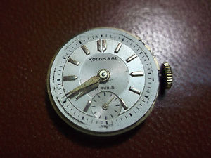 【貨物輸送無料】ウォッチ 御覧なさる スイス連邦movimento orologio kolossal swiss made 17 jevels meccanico 2*11 男女兼用腕時計-腕時計