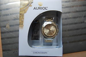 【送料無料】腕時計 ウォッチ bonito auriol chronograf para caballeros con strasteinchen y funciones adicionales|hokushin