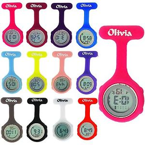 【送料無料】腕時計　ウォッチ　マルチシリコーンゴムデジタルコレクションウォッチel olivia coleccin digital multi funcin de goma de silicona enfermeras fob reloj
