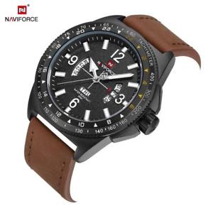 【貨物輸送無料】ウォッチ 御覧なさる 暦naviforce 9103 hombres relojes de pulsera impermeable calendario fecha hora bf 男女兼用腕時計-腕時計