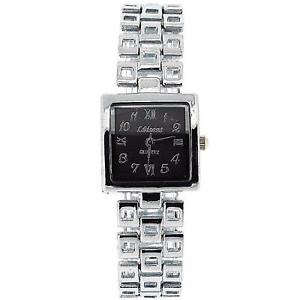 【送料無料】腕時計　ウォッチ　コレクションレディースアラームel olivia coleccin seoras cuadrado esfera negra, pulsera correa vestido reloj cos12｜hokushin