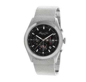 【送料無料】腕時計　ウォッチ　ケネスニューヨーククロノメッシュorologio uomo kenneth cole kc9202 york chrono bracciale acciaio mesh nero kc