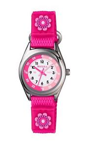 【送料無料】腕時計　ウォッチ　ピンクナイロンストラップトピックtikkers chicas rosa flor reloj con correa de nylon tema tiempo maestrotk0119｜hokushin