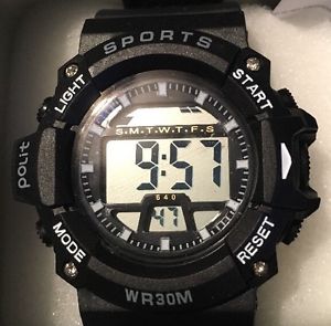 【送料無料】腕時計 ウォッチ スポーツブラックウォッチreloj deportivo ptica en negro|hokushin
