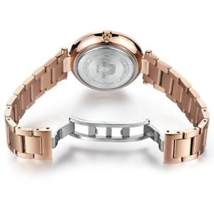 【送料無料】腕時計 ウォッチ ラインストーンmステンレススチールストラップla mujer rhinestone 30m resistente al agua de acero inoxidable correa mueca bf|hokushin