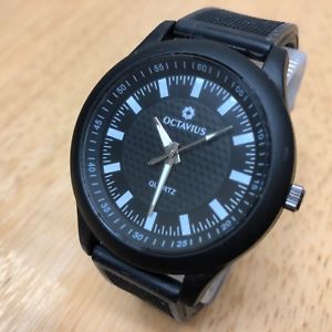 【送料無料】腕時計　ウォッチ　イタリアアナログoctavius hombre italiano diseo todo negro analogico reloj de cuarzo horas ~｜hokushin