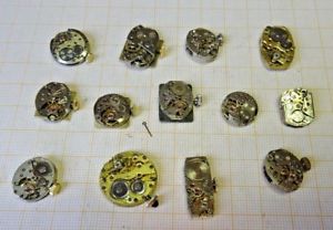 【貨物輸送無料】ウォッチ 御覧なさる muchos artesanos con obras antiguas, usadas, defectuosas para relojes de pulsera2 腕時計-男女兼用腕時計