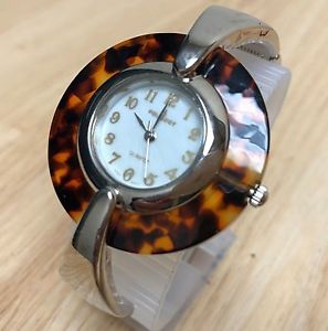 【送料無料】腕時計　ウォッチ　プジョービンテージタイガーアイブレスレットスタックvintage peugeot mujer sinttico ojo tigre brazalete reloj de cuarzo horas ~ pila｜hokushin 13,075円