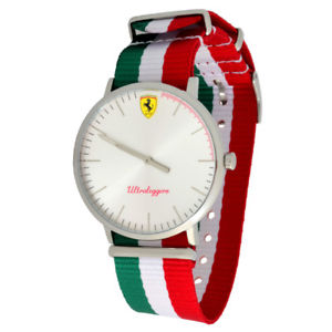 【送料無料】腕時計　ウォッチ　スクーデリアフェラーリマンステンレススチールscuderia ferrari hombre cuarzo ultraleggero 0830333 acero inox textil