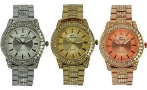 【送料無料】腕時計 ウォッチ ロンドンニューヨークメタルカラーレディースベゼルブレスレットprince londres ny damas color metal reloj con pedrera de bisel y correa 7803|hokushin
