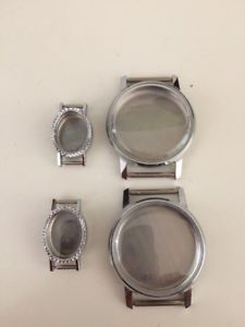 【貨物輸送無料】ウォッチ 御覧なさる 寄せあわせmontre mcanique botier lot acier neufs horlogerie rparations collection 腕時計-男女兼用腕時計