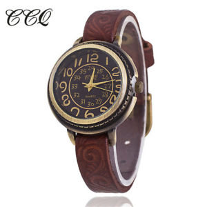 【送料無料】腕時計　ウォッチ　アンティークカジュアルビンテージカウレザーウォッチウォッチvintage cow leather watch high quality antique women wrist watch casual quartz w