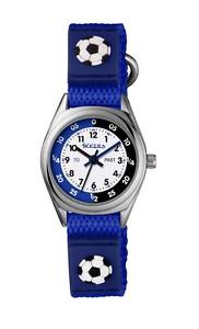 【送料無料】腕時計 ウォッチ サッカーナイロンストラップマスタークロックトピックtema de ftbol tikkers chicos tiempo maestro azul reloj con correa de nylontk0122|hokushin
