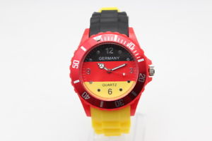 【貨物輸送無料】ウォッチ 御覧なさる ケイ素樹脂ＦＲＧ出荷reloj de pulsera silicona alemania seora caballero em 2020 wm 2022 em 2024 mercadotecnia 腕時計-男女兼用腕時計