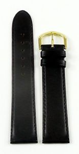 【貨物輸送無料】ウォッチ 御覧なさる ベルトスムーズレザーrelojes correa del reloj pulsera lw cierro cuero liso negro 20 粍 男女兼用腕時計-腕時計