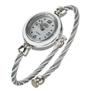 【送料無料】腕時計 ウォッチ ロープブレスレット×5xreloj de pulsera brazalete encantador de cuerda de senora chica de moda m9x9|hokushin