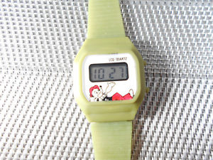 【送料無料】腕時計 ウォッチ バッチポパイモデルモントレコレクションantiguo reloj de coleccion de 1980 electronico modelo popeye lote watches montre|hokushin