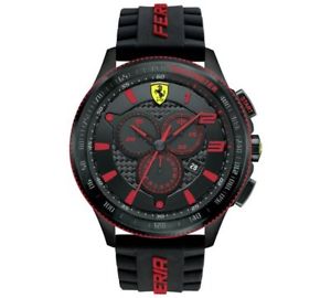 Ferrari Pilota Chronograph フェラーリ 腕時計 Pilota Evo Chronograph Men's Watch - 0830771 – Bizotico