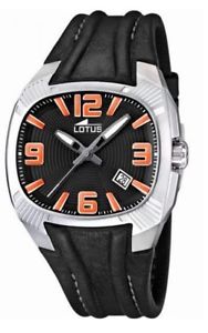 【送料無料】腕時計　ウォッチ　ロータスコレクションカレンダースチールレザーlotus 157595 coleccin doom de hombre en acero y cuero con calendario