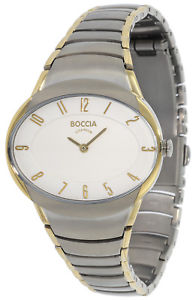 【送料無料】腕時計　ウォッチ　チタニウムブレスレットboccia titanio mujerreloj de pulsera 316511｜hokushin