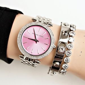 腕時計 ウォッチ オリジナルカップシルバーピンクガラスoriginal michael kors reloj fantastico mk3352 darci taza platapink cristal nuevo 腕時計 ウォッチ オリジナルカップシルバーピンクガラスoriginal michael kors reloj fantastico mk3352 darci taza platapink cristal nuevo