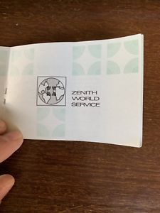 腕時計 ウォッチ ultra rare zenith international guarantee booklet 腕時計 ウォッチ ultra rare zenith international guarantee booklet