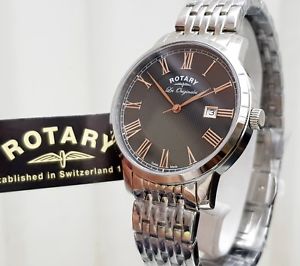 【貨物輸送無料】ウオッチ ご覧なさる ロータリースイススチール￥rotary les originales hecho en suiza reloj para hombre sacero regalo ideal para l rrp  290