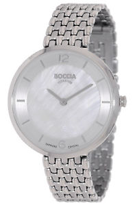 【貨物輸送無料】ウオッチ ご覧なさる チタンboccia titanio reloj de pulsera mujer 324405