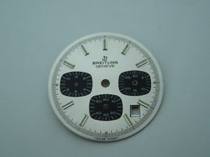 【貨物輸送無料】ウオッチ ご覧なさる ビンテージブライトリングオリジナルシルバーファームoriginal nos vintage breitling de plata y esfera azul crongrafomatic, de una finca