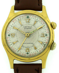 【送料無料】腕時計　ウォッチ　сигналビンテージソレディースseal сигнал vintage seores reloj de pulsera con despertador urss cccp｜hokushin 21,735円