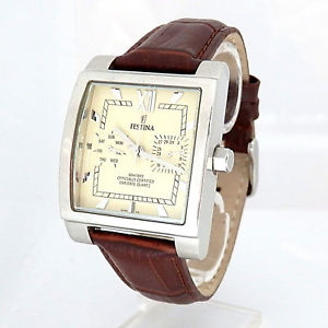 【送料無料】腕時計　ウォッチ　モデルレザーブレスレットバッテリーfestina reloj hombre, reloj de pulsera model 8995 pulsera de cuero y batera nuevo