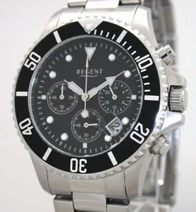 【送料無料】腕時計　ウォッチ　リージェントスチールクロノユーロバーregent steel os 20 chrono f653 pvp 128,00 eur 5 bar wr nuevo