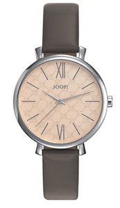 【送料無料】腕時計　ウォッチ　クラシックローズシルバーレディブラウンレザーストラップウォッチjoop classic rose silver jp101962001 seora reloj pulsera de cuero marrn nuevo｜hokushin 29,237円
