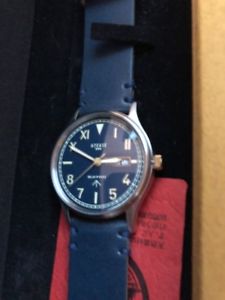 【送料無料】腕時計 ウォッチ クロックatease limited edition militar reloj da fecha azulnuevo en caja