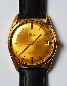 【送料無料】腕時計　ウォッチ　provita automatic reloj de pulsera caballero crono hombre reloj de pulsera 1960er
