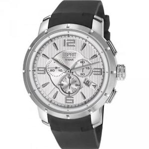 【送料無料】腕時計　ウォッチ　アラームエスプリコレクションクロノブラックシリコンサブメートルreloj hombre esprit collection el101921f01 chrono silicona negro sub 100mt