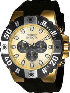 【送料無料】腕時計　ウォッチ　プロダイバークォーツゴールドフィールドinvicta hombres pro diver cuarzo multifuncin oro esfera reloj 23971