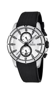 【送料無料】腕時計 ウォッチ メンズクロノグラフゴムストラップウォッチfestina para hombre crongrafo reloj con correa de caucho f16850|hokushin