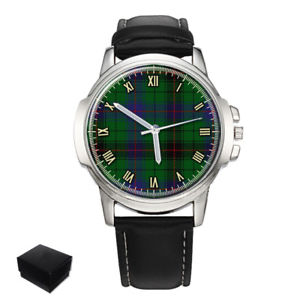 【送料無料】腕時計　ウォッチ　デビッドソンスコットランドタータンチェックreloj de pulsera davidson clan escocs tartan caballeros hombre regalo grabado