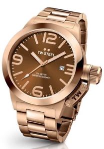 【送料無料】腕時計　ウォッチ　ブラウンマンカンティーナクロックtw acero cb192 reloj para hombre marrn 50 mm cantina 2 aos de garanta
