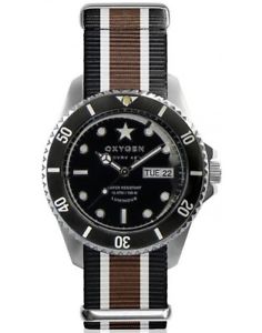 【送料無料】腕時計　ウォッチ　アラームダイバービンテージreloj oxygen diver vintage 42 cigar textil exdvcig42nnblivbr