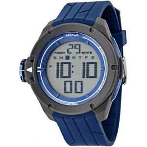 【送料無料】腕時計　ウォッチ　セクターブルsector no limits orologio da polso maschile digitale ex r3251589001 blu gomma